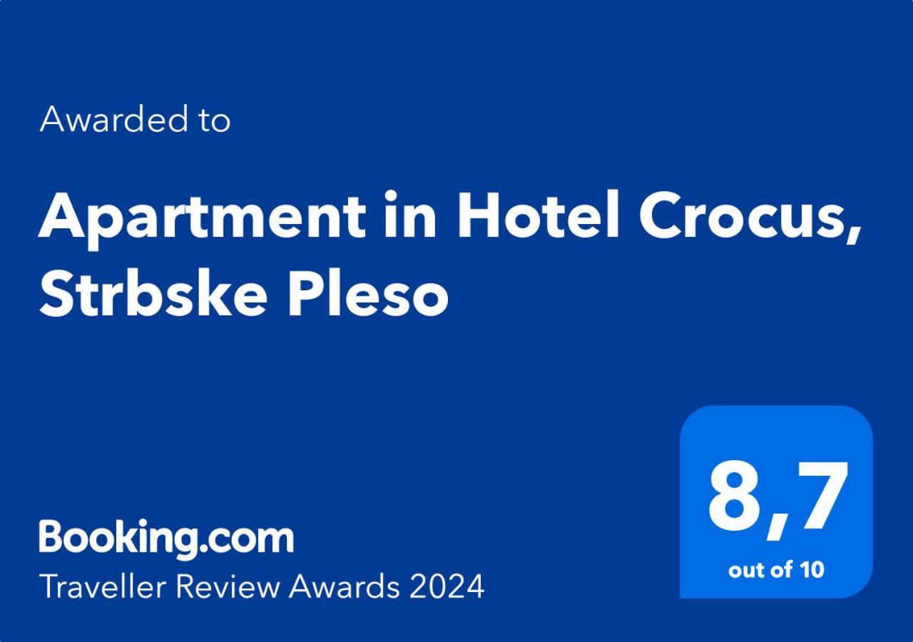 Apartment With Mountain View In Hotel Crocus, Štrbské Pleso Εξωτερικό φωτογραφία